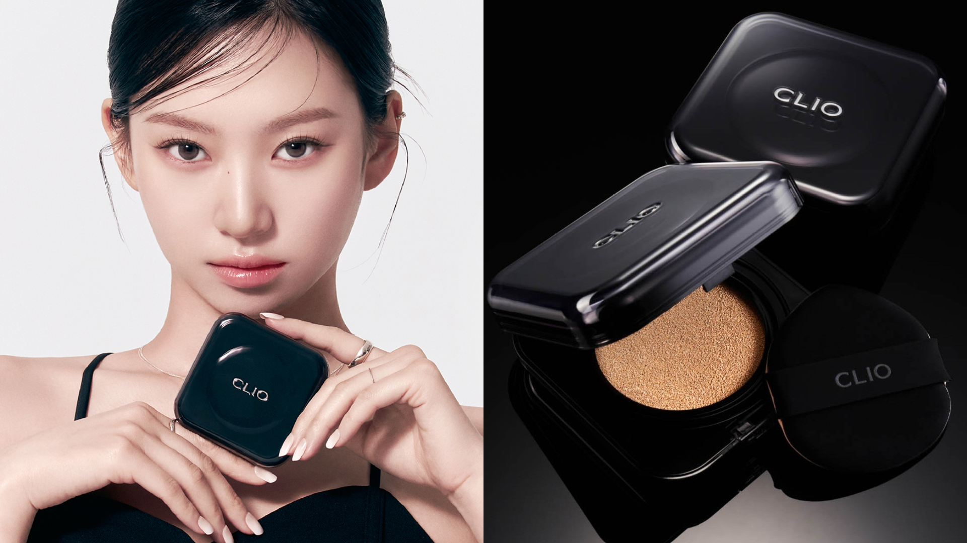 CLIO 黑鑽裸光濾鏡氣墊粉餅 SPF40/PA++